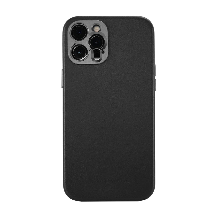 Pro Leather Case - iPhone 12 Pro Max - Black