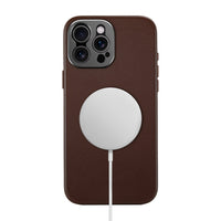 Pro Leather Case - iPhone 15 Pro Max - Brown