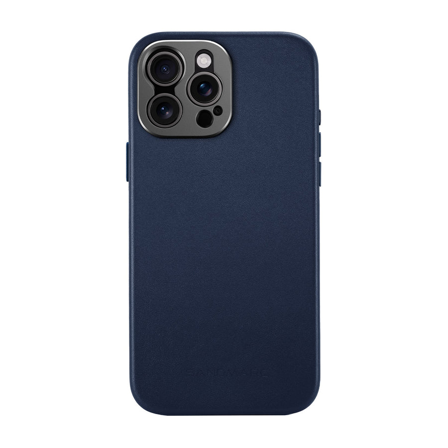 Pro Leather Case - iPhone 15 Pro Max - Navy