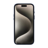 Pro Leather Case - iPhone 15 Pro Max - Navy