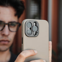 Pro Leather Case - iPhone 15 Pro Max - Sand