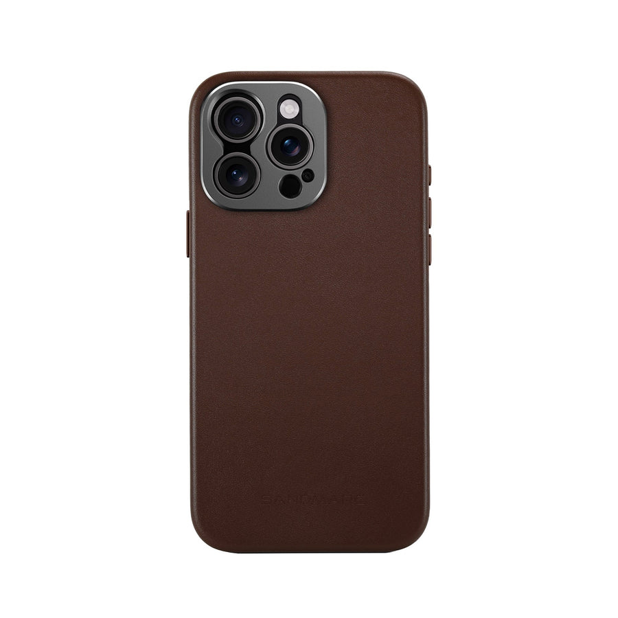 Pro Leather Case - iPhone 16 Pro - Brown