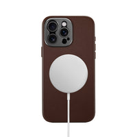 Pro Leather Case - iPhone 16 Pro - Brown