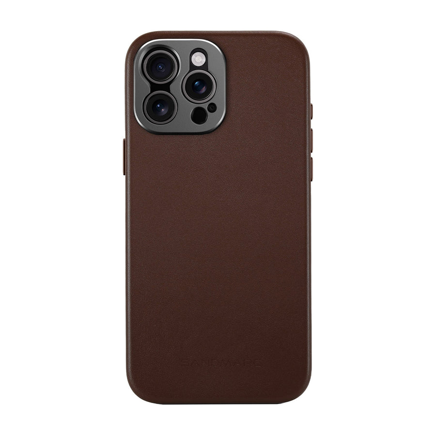 Pro Leather Case - iPhone 16 Pro Max - Brown