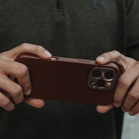 Pro Leather Case - iPhone 16 Pro Max - Brown
