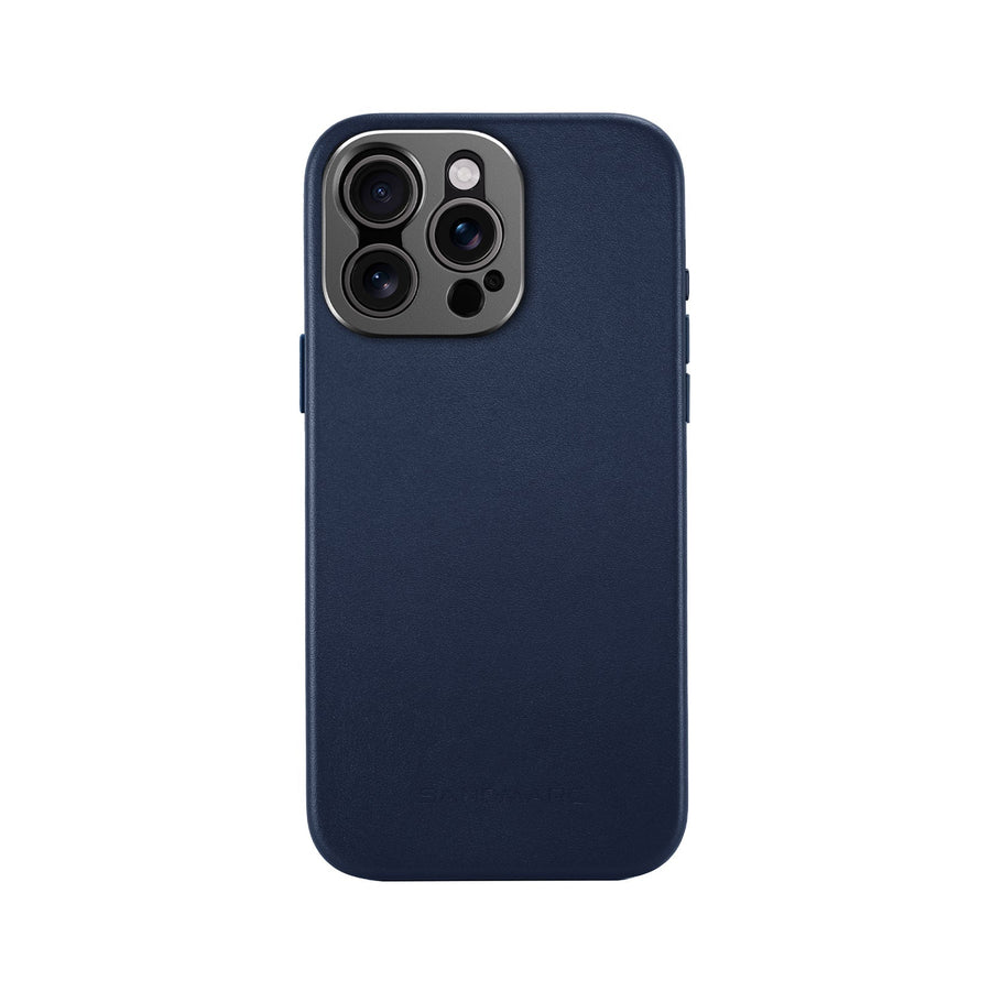 Pro Leather Case - iPhone 16 Pro - Navy