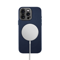 Pro Leather Case - iPhone 16 Pro - Navy