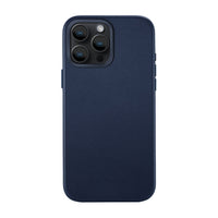 Minimal Leather Case - iPhone 14 Pro Max - Navy
