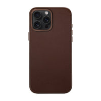 Minimal Leather Case - iPhone 16 Pro Max - Brown
