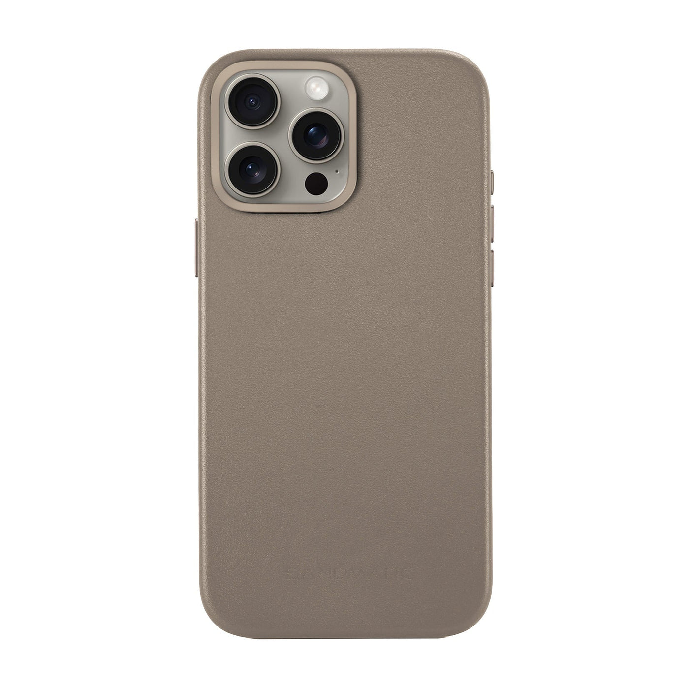 Minimal Leather Case - iPhone 16 Pro Max - Sand