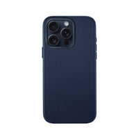 Minimal Leather Case - iPhone 16 Pro - Navy