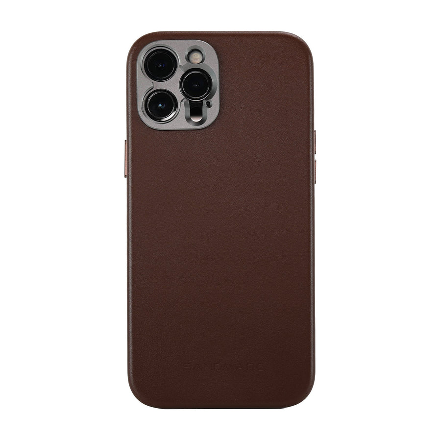 Pro Leather Case - iPhone 12 Pro Max - Brown