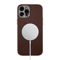 Pro Leather Case - iPhone 12 Pro Max - Brown