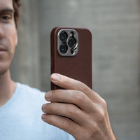 Pro Leather Case - iPhone 14 Pro - Brown