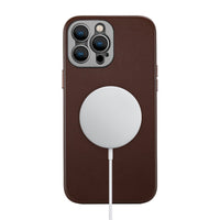 Pro Leather Case - iPhone 14 Pro - Brown