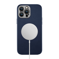 Pro Leather Case - iPhone 14 Pro Max - Navy