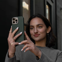Pro Leather Case - iPhone 16 Pro - Forest Green