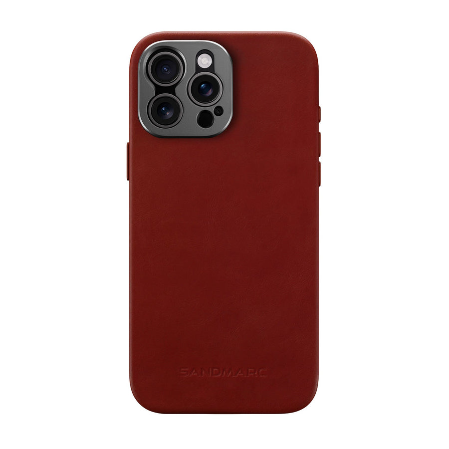 Pro Leather Case - iPhone 16 Pro Max - Red