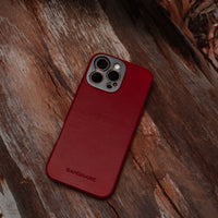 Pro Leather Case - iPhone 16 Pro Max - Red