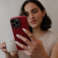 Pro Leather Case - iPhone 16 Pro Max - Red