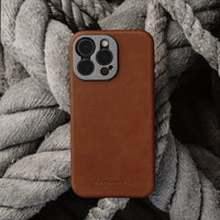 Pro Leather Case - iPhone 16 Pro Max - Tan