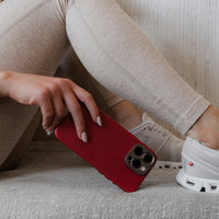 Pro Leather Case - iPhone 16 Pro - Red