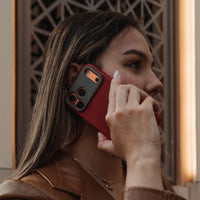 Pro Leather Case - iPhone 17 Pro Max - Red