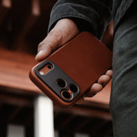 Pro Leather Case - iPhone 17 Pro - Tan